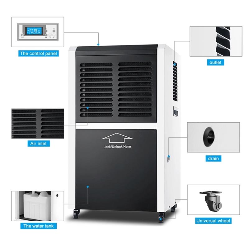 เครื่องลดความชื้นเชิงพาณิชย์สำหรับชั้นใต้ดิน Commercial Dehumidifiers for Basements